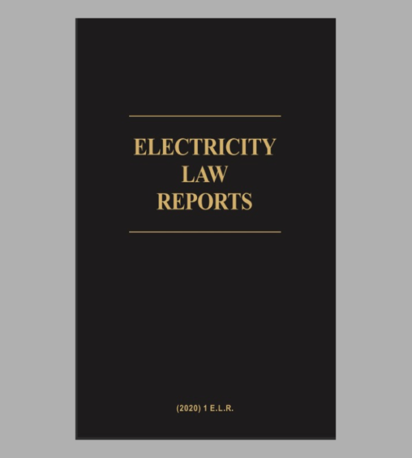 Electricity Law Reports Volume 1